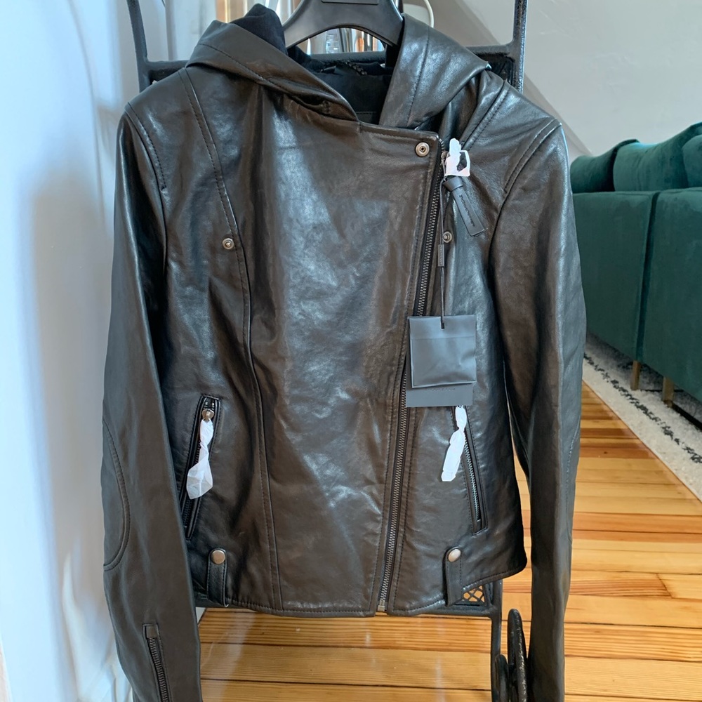 Mackage Keegan Leather Jacket XS